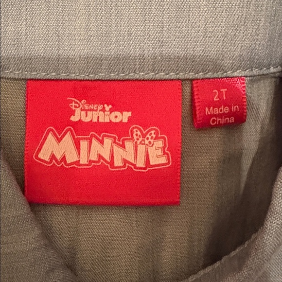 DISNEY’S Minnie mouse dress, Disney Junior size 2T, Walt Disney World NWT - Picture 3 of 6